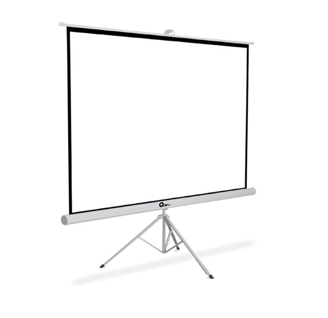 Pantalla Proyección Tripie 120 pulgadas Qian QPD-69603 - 120 pulgadas, Tripié, Color blanco Pantalla Proyección Tripie 120 pulgadas Qian QPD-69603 - 120 pulgadas, Tripié, Color blanco